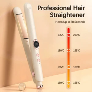 Raddrizzatore/Ferro da Stiro 2 in 1 con Display Temperatura, 30min Spegnimento Automatico, 110V Uso Sicuro - Foto 1 di 16