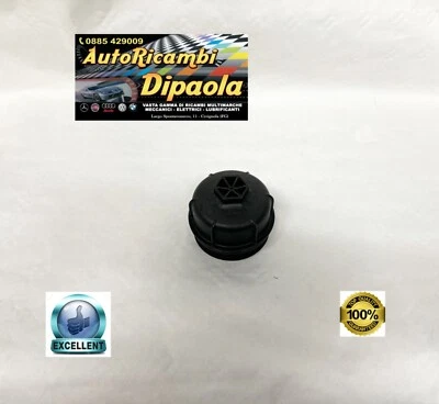 COPERCHIO FILTRO OLIO TAPPO FIAT 500X 500L TIPO JEEP RENEGADE 1.6 2.0 MULTIJET - Immagine 1 di 4