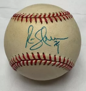 RUBEN SIERRA BASEBALL FIRMATO 4x ALL STAR, TEXAS RANGERS, NEW YORK YANKEES - Foto 1 di 1