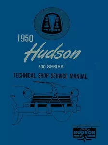 1950 Hudson Shop Service Repair Manual - Picture 1 of 1