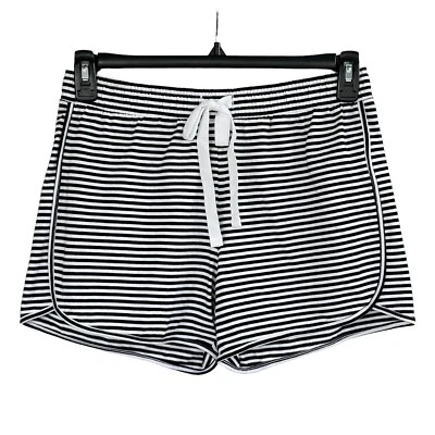 Pantalones Cortos Style & Co Pequeños Informales Pull-On Rayas Elastizados Cintura Elástica Ropa de Salón Foto 1 de 4