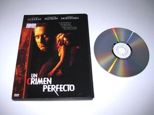 Un Crime Perfect DVD Michael Douglas Gwyneth Paltrow Viggo Mortensen (Box 59) - Picture 1 of 2
