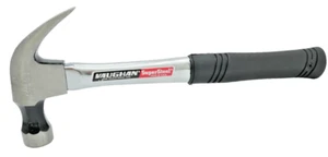 Martillo facial liso garra curva vintage Vaughan SuperSteel 16 oz #B6C 14" EE. UU. NUEVO EN STOCK - Imagen 1 de 12