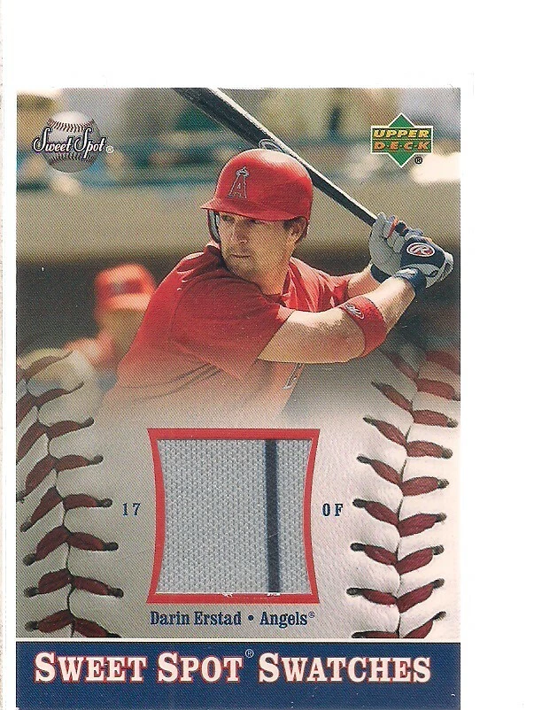 DARIN ERSTAD JERSEY 2002 UPPER DECK SWEET SPOT  BASEBALL - Image 1 of 1