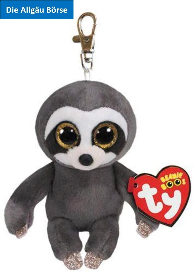 Ty 36559 Beanie Boos Schlüsselanhänger Faultier Dangler ca. 9cm Plüsch Neu - Bild 1 von 1