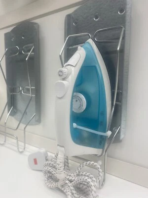 IKEA VARIERA Iron Holder Steel Wall Mounted Storage Plate for Steam Iron & Cord - Image 1 of 2