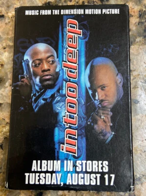 Vintage In Too Deep Motion Picture EP Promo Rap Hip Hop 50 Cent Cassette Tape - Image 1 of 3