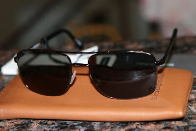 Gafas de sol Ermenegildo Zegna polarizadas con lentes Zeiss para hombre HECHAS EN ITALIA $385 NUEVAS Foto 1 de 4