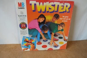 Twister Game by MB Games, 25th Anniversary Edition 1990 Complete - Picture 1 of 1