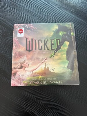 Wicked Movie - The Soundtrack Limited Edition Split Green Pink Vinyl 2LP SEALED - Image 1 of 2