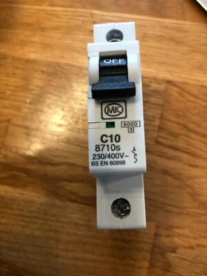 MK ELECTRIC SENTRY MK Sentry - 8710s - MCB einpolig C Typ 10A 230V 1no