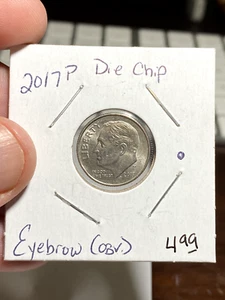 2017 P United States 10 Cents Error Coin - Picture 1 of 2