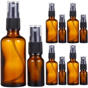 10 Pcs Glass Spray Empty for Essential Oils Travel - Picture 1 of 11