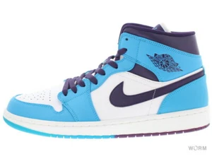 【US11】 AIR JORDAN 1 MID Hornets 554724-415 【DS】 - Picture 1 of 4