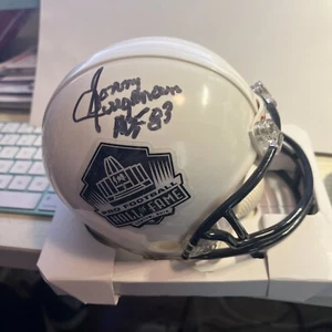 Mini casco firmato Sonny Jurgensen HOf 83 Washington Redskins - Foto 1 di 1