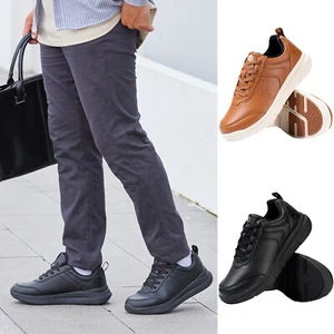 FitVille Men's Extra Wide Dress Sneakers Comfortable Walking Casual Shoes 7-15 - Picture 1 of 47