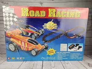 Vintage 1998 Battery Operated Road Racing Remote Control Race Track By  Kin Yat - Picture 1 of 8