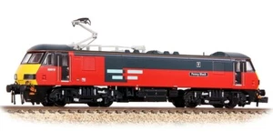 Graham Farish 371-782 Clase 90/0 90019 Penny Negro BR RES Rojo DCC Next 18 Listo - Imagen 1 de 13