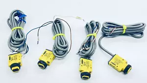 LOT OF 4 BANNER SM31R MINI-BEAM RECEIVER SENSOR 10-30VDC 25622 - Picture 1 of 6