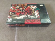 SNES Super Nintendo - Secret of Evermore sealed brand new
