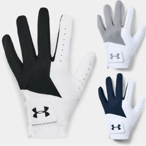Under Armour Mens Medal Glove Synthetic Textured S-XL Left Hand MLH 3 x colours