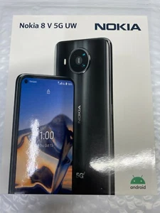 Nokia 8 V 5G UW TA-1257 64GB Grey Verizon UNLOCKED 6/64GB 6.8inch Sealed new 8v - Picture 1 of 5