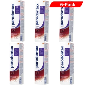 6 x Parodontax Zahnpasta für Zahnfleischbluten & frischeren Atem ULTRA CLEAN 75 ml - Bild 1 von 3