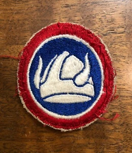 Vintage U.S. Army 47TH INFANTRY DIVISION Patch - VIKING HELMET - used - Picture 1 of 1