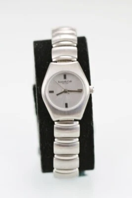 Kenneth Cole Reloj Mujer Blanco Plata Inoxidable 50m NO FUNCIONA Cuarzo Foto 1 de 4