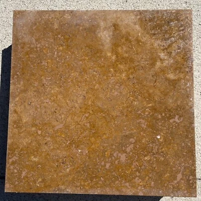 Caja de remodelación de pared de piso de piedra mármol azulejo marrón chocolate 12x12 200 pies cuadrados T-27B Foto 1 de 4