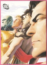 DC Legacy Chase Card #AR2.  Art by Alex Ross.  Rittenhouse Archives - 2007