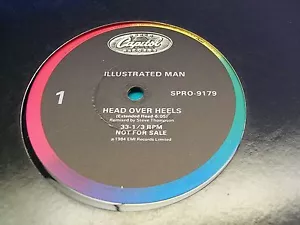 Illustrated Man-Head Over Heels-12" Single-Capitol-SPRO 9180-Vinyl Record - Picture 1 of 1