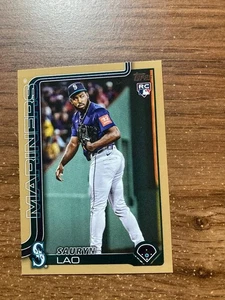 2025 Topps Update Gold #/2025 Sauryn Lao #261 Mariners - Bild 1 von 1