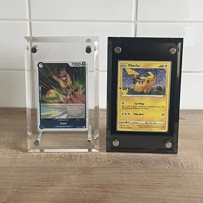 Acrylic Standing Screwdown Case Recessed Standard fits Pokemon Magic One Piece - Image 1 of 3