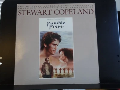 Rumble Fish Soundtrack Stewart Copeland LP Record Frances Ford Coppola, Police  - Image 1 of 4