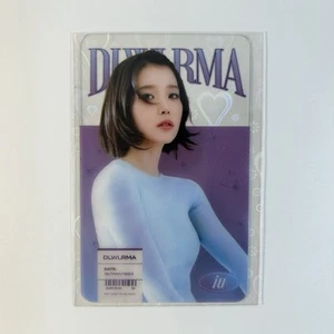 IU dlwlrma Transparent Photocard Authentic Made In Korea Kpop Photo Card π - Picture 1 of 2