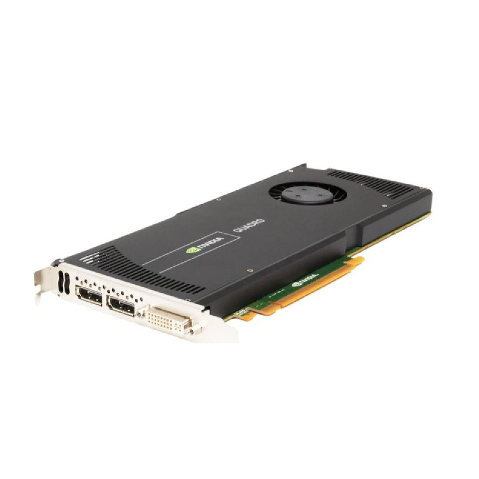 HP Nvidia Quadro 608533-003-GPU 4000 2GB GDDR5 PCIe x16 Video Graphics Card GPU - Image 1 of 1