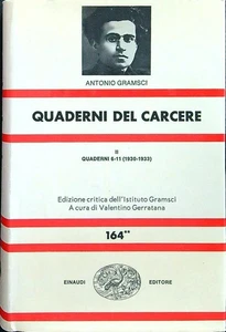 QUADERNI DEL CARCERE II GRAMSCI ANTONIO EINAUDI 1977 NUOVA UNIVERSALE EINAUDI - Picture 1 of 1
