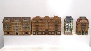 HO Scale Assorted Assembled Buildings [4] EX - Picture 1 of 3