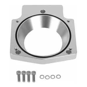 102mm Aluminum Throttle Body Spacer Adapter Plate Kit with GM LS1 LS2 LS6 LS7... - Picture 1 of 9