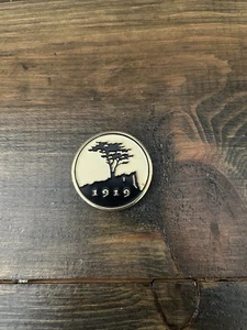 MARCADOR DE PELOTAS DE GOLF PEBBLE BEACH 1919 estilo retro magnético - Imagen 1 de 3