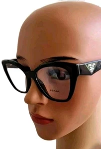 Prada Milano VPR 20Z 16K-101 Black 52-17 145 Eyeglasses Eyewear - Picture 1 of 6