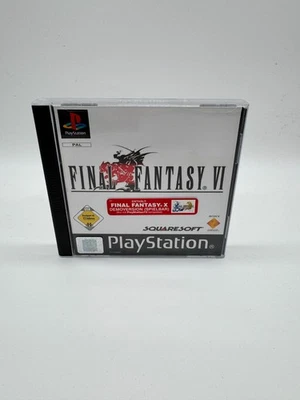 Final Fantasy VI 6 PS1 con CD demo ottime condizioni come nuovo senza graffi Sony - Immagine 1 di 4