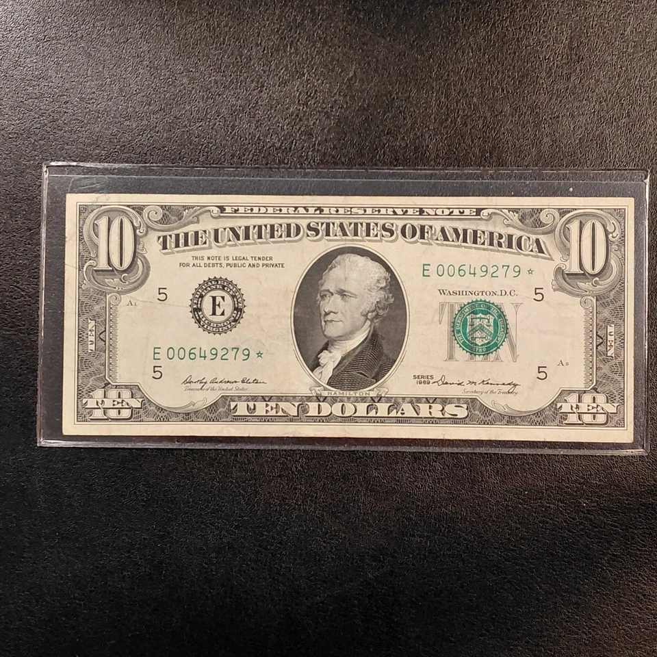 1969 ($10) *STAR* Federal Reserve Banknote. Richmond, VA - Image 1 of 4