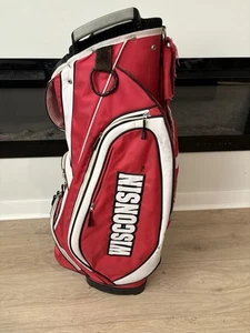 Carro de golf Wisconsin Badgers Team bolsa de golf de 14 vías - Imagen 1 de 9