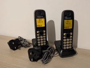 2 x Panasonic KX-TGA660E combiné d'extension de téléphone sans fil KX-TG6621 KX-TG6622 - Photo 1/10