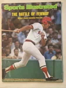 Fred Lynn 7. Juli 1975 Sports Illustrated ohne Etikett Boston Red Sox - Bild 1 von 1