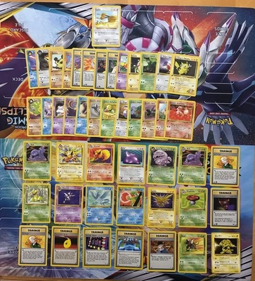 Vintage Pokemon Card Lot WOTC First Edition Shadowless Etc Flareon Jolteon NM/LP - Image 1 of 4