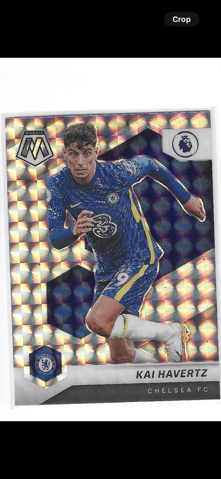 2021-22 Panini Mosaic Premier League #4 KAI HAVERTZ Silver Mosaic Prizm Chelsea Foto 1 de 1