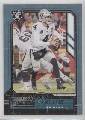 2020 Panini Playbook Derek Carr #6 - Image 1 of 2